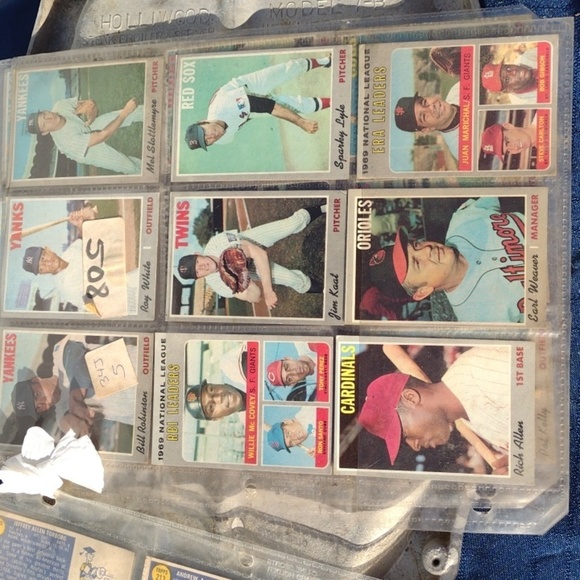 1969 Baseball Card Lot (36) - Picture 3 of 7